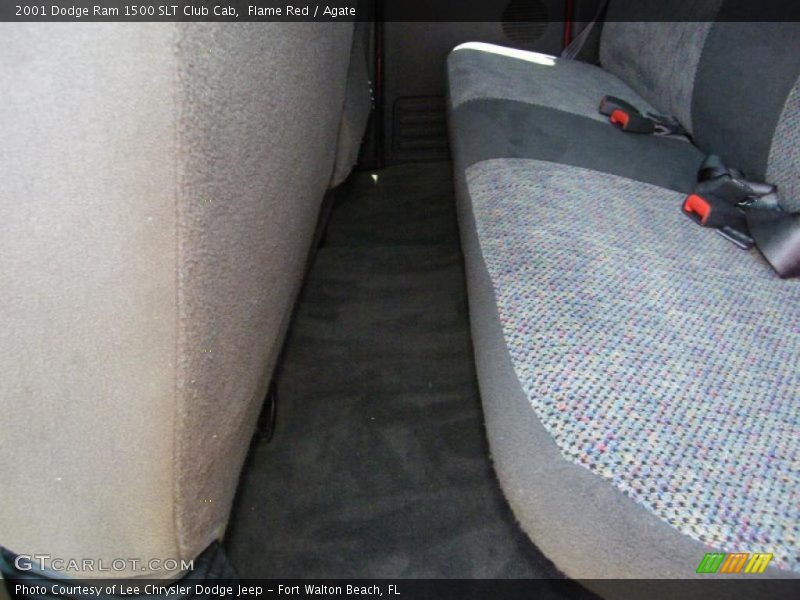 Flame Red / Agate 2001 Dodge Ram 1500 SLT Club Cab