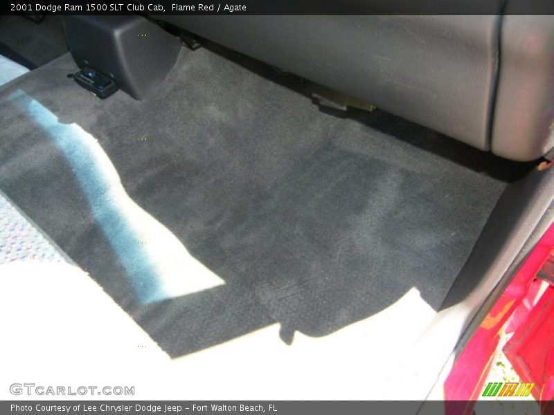 Flame Red / Agate 2001 Dodge Ram 1500 SLT Club Cab