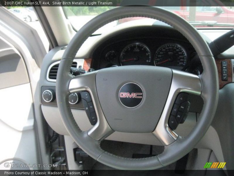 Silver Birch Metallic / Light Titanium 2007 GMC Yukon SLT 4x4