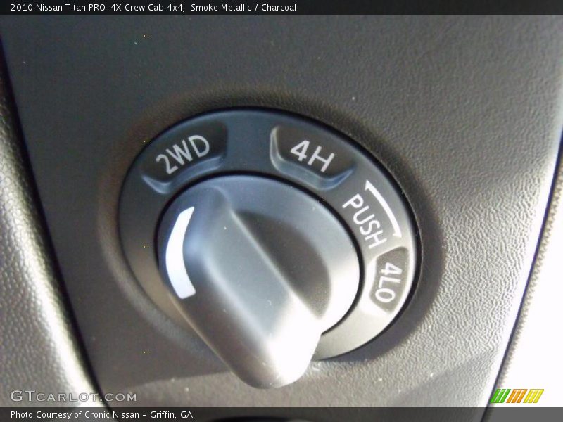 Smoke Metallic / Charcoal 2010 Nissan Titan PRO-4X Crew Cab 4x4