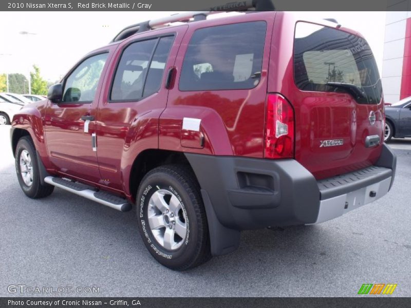 Red Brick Metallic / Gray 2010 Nissan Xterra S