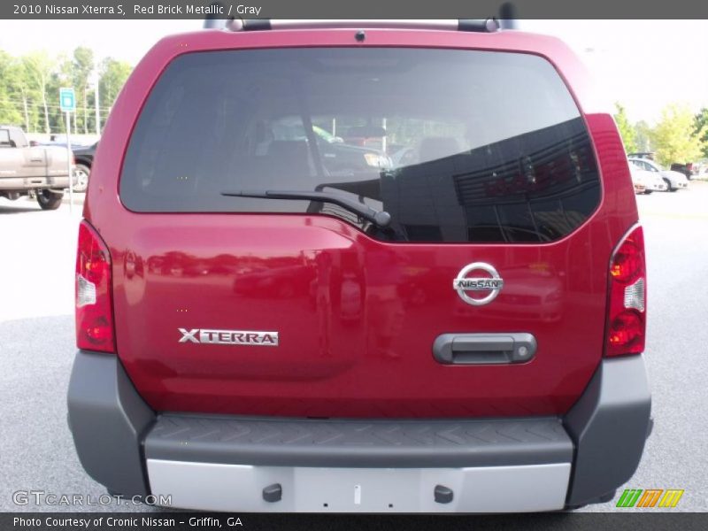 Red Brick Metallic / Gray 2010 Nissan Xterra S