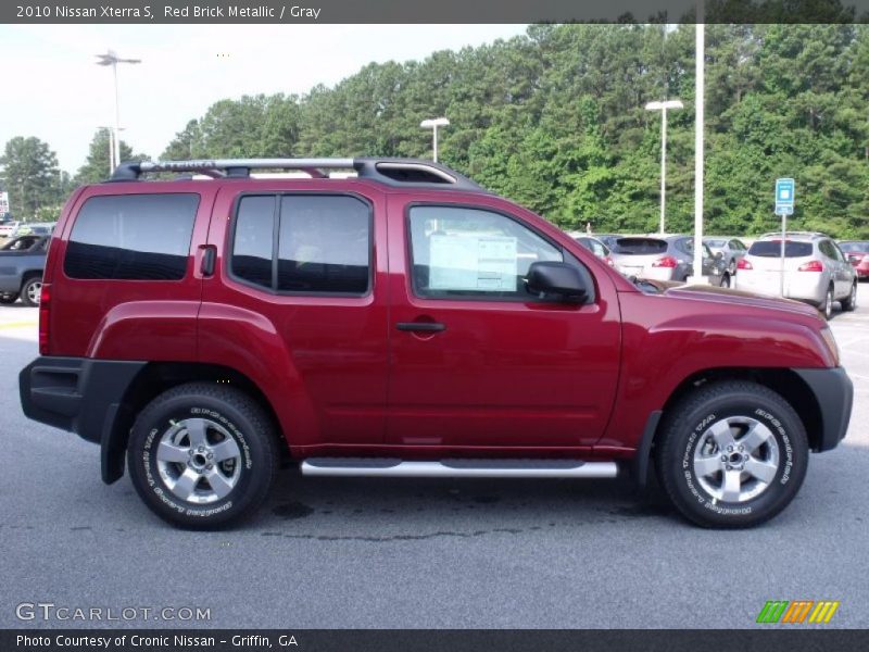 Red Brick Metallic / Gray 2010 Nissan Xterra S