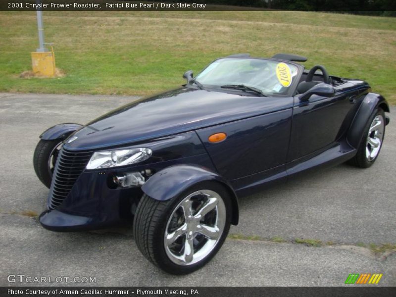Patriot Blue Pearl / Dark Slate Gray 2001 Chrysler Prowler Roadster