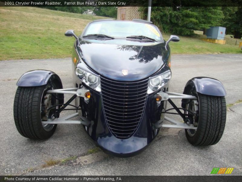 Patriot Blue Pearl / Dark Slate Gray 2001 Chrysler Prowler Roadster