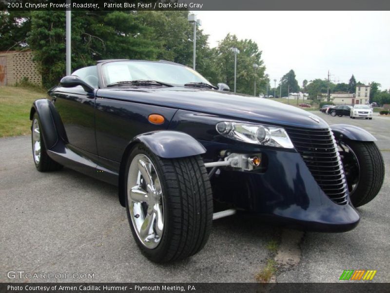 Patriot Blue Pearl / Dark Slate Gray 2001 Chrysler Prowler Roadster