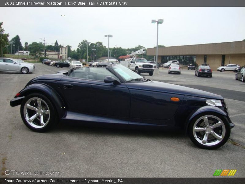 Patriot Blue Pearl / Dark Slate Gray 2001 Chrysler Prowler Roadster