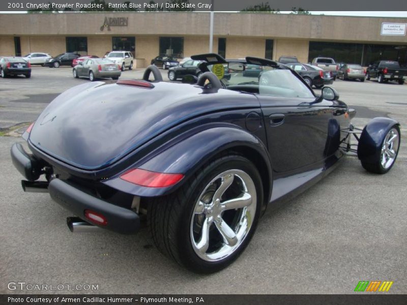 Patriot Blue Pearl / Dark Slate Gray 2001 Chrysler Prowler Roadster
