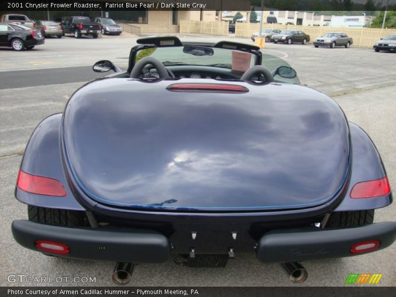 Patriot Blue Pearl / Dark Slate Gray 2001 Chrysler Prowler Roadster