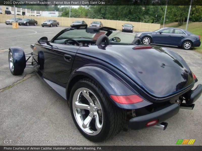Patriot Blue Pearl / Dark Slate Gray 2001 Chrysler Prowler Roadster