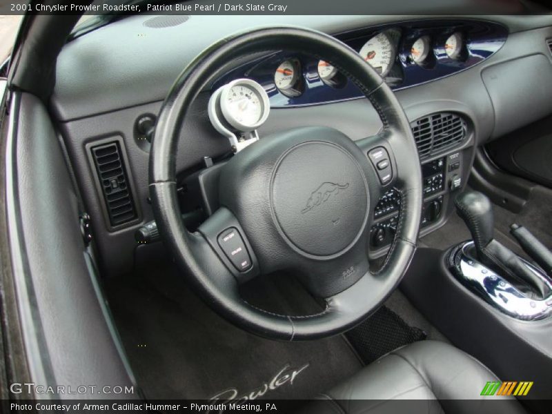 Patriot Blue Pearl / Dark Slate Gray 2001 Chrysler Prowler Roadster