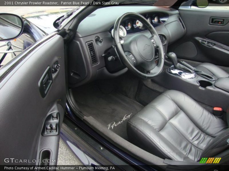 Patriot Blue Pearl / Dark Slate Gray 2001 Chrysler Prowler Roadster