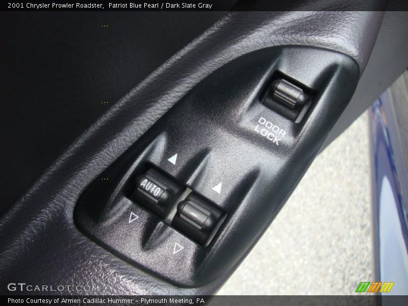 Patriot Blue Pearl / Dark Slate Gray 2001 Chrysler Prowler Roadster