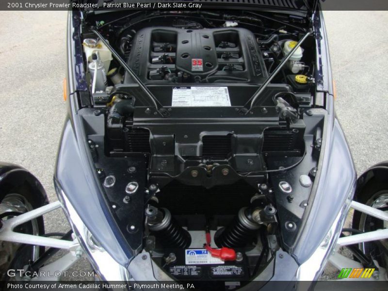 Patriot Blue Pearl / Dark Slate Gray 2001 Chrysler Prowler Roadster