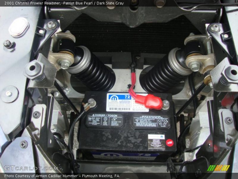 Patriot Blue Pearl / Dark Slate Gray 2001 Chrysler Prowler Roadster