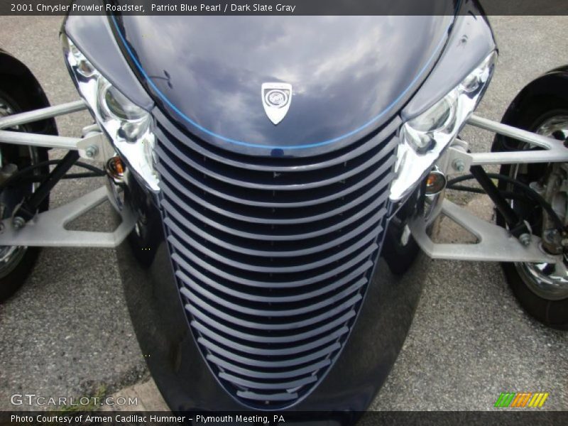 Patriot Blue Pearl / Dark Slate Gray 2001 Chrysler Prowler Roadster