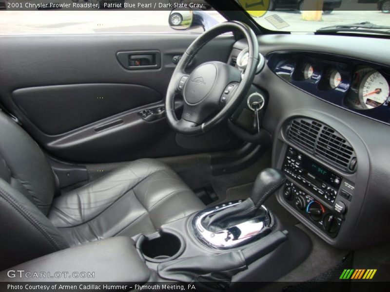 Patriot Blue Pearl / Dark Slate Gray 2001 Chrysler Prowler Roadster