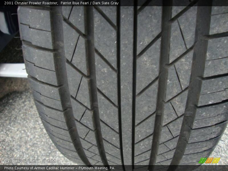 Patriot Blue Pearl / Dark Slate Gray 2001 Chrysler Prowler Roadster