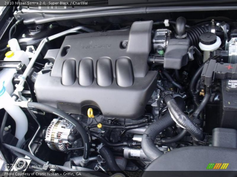 Super Black / Charcoal 2010 Nissan Sentra 2.0
