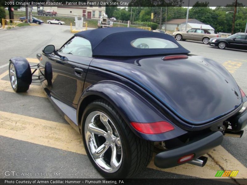 Patriot Blue Pearl / Dark Slate Gray 2001 Chrysler Prowler Roadster
