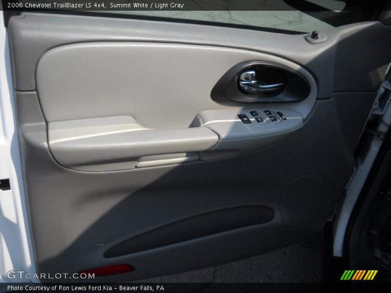 Summit White / Light Gray 2006 Chevrolet TrailBlazer LS 4x4