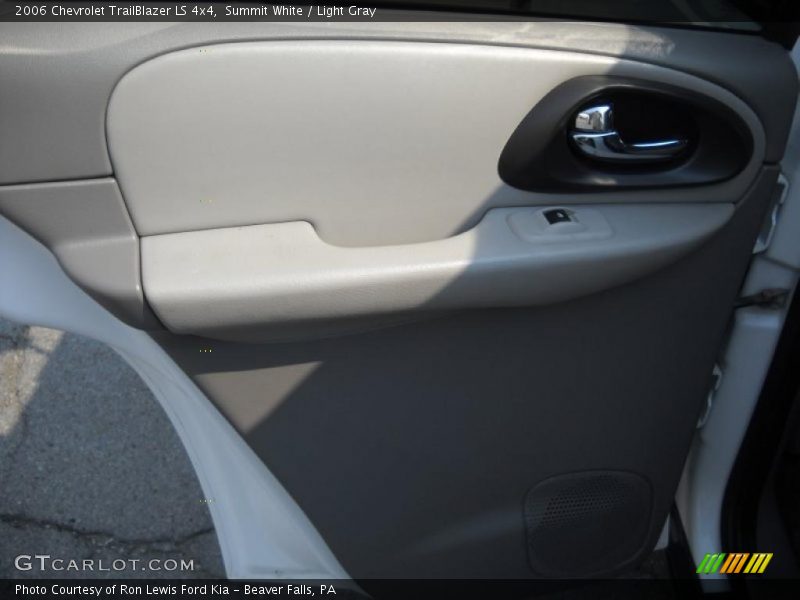Summit White / Light Gray 2006 Chevrolet TrailBlazer LS 4x4