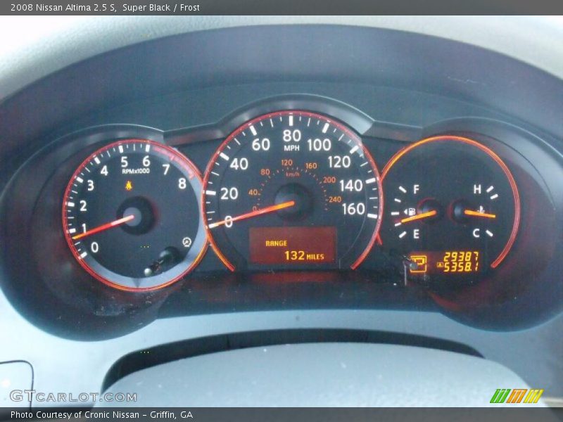 Super Black / Frost 2008 Nissan Altima 2.5 S
