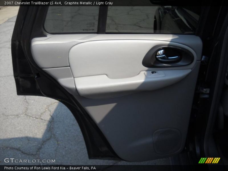 Graphite Metallic / Light Gray 2007 Chevrolet TrailBlazer LS 4x4