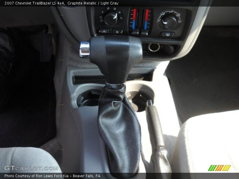 Graphite Metallic / Light Gray 2007 Chevrolet TrailBlazer LS 4x4