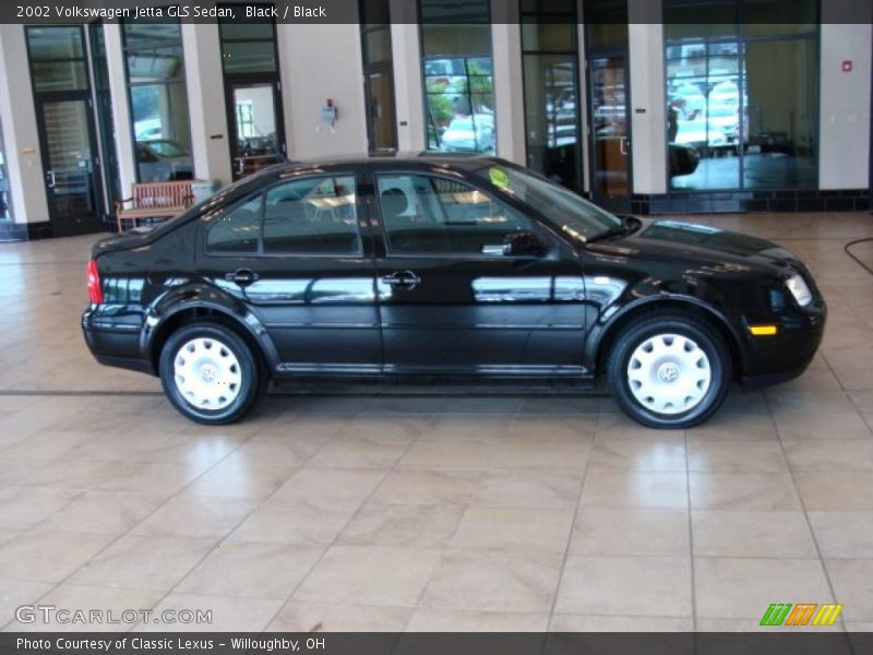 Black / Black 2002 Volkswagen Jetta GLS Sedan