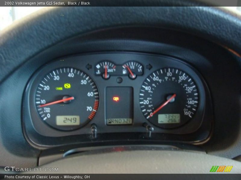 Black / Black 2002 Volkswagen Jetta GLS Sedan