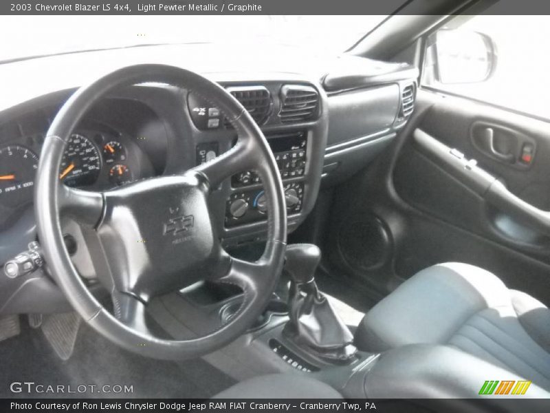 Light Pewter Metallic / Graphite 2003 Chevrolet Blazer LS 4x4