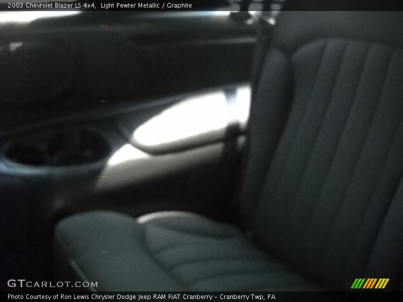 Light Pewter Metallic / Graphite 2003 Chevrolet Blazer LS 4x4