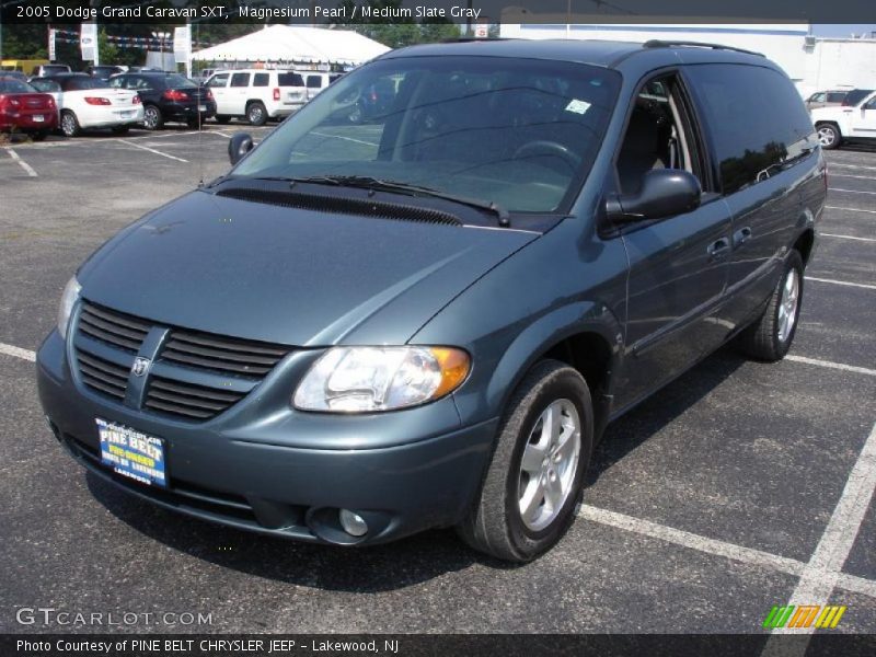 Magnesium Pearl / Medium Slate Gray 2005 Dodge Grand Caravan SXT