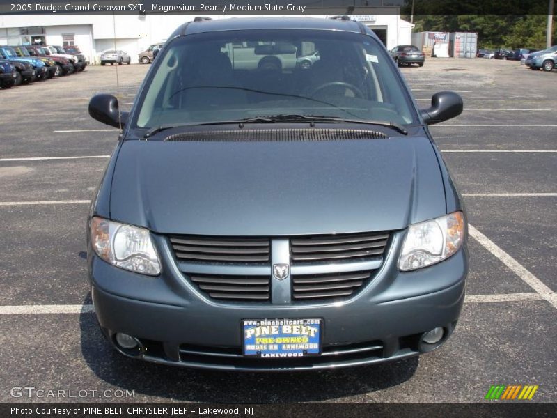 Magnesium Pearl / Medium Slate Gray 2005 Dodge Grand Caravan SXT