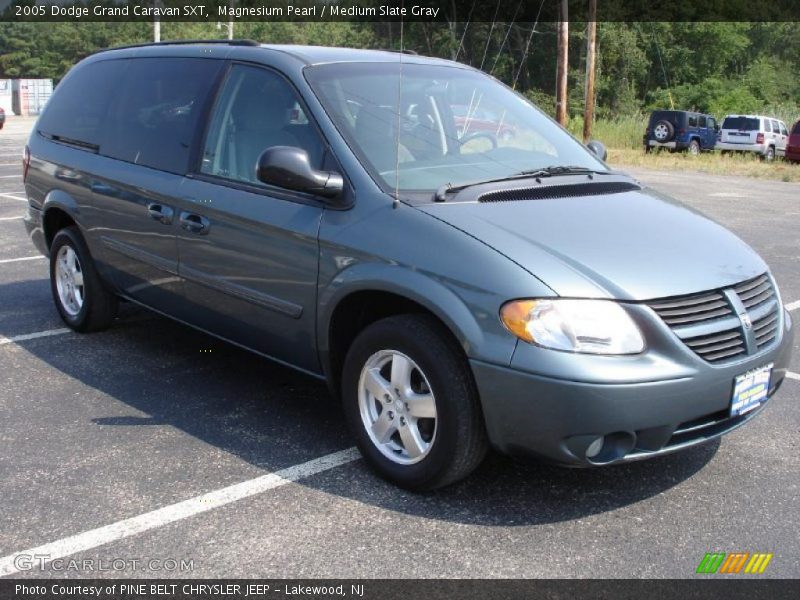 Magnesium Pearl / Medium Slate Gray 2005 Dodge Grand Caravan SXT
