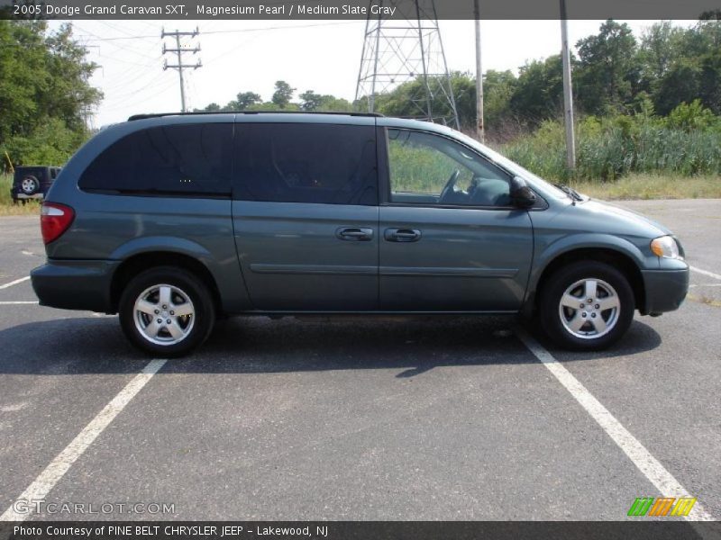 Magnesium Pearl / Medium Slate Gray 2005 Dodge Grand Caravan SXT