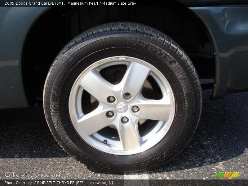 Magnesium Pearl / Medium Slate Gray 2005 Dodge Grand Caravan SXT
