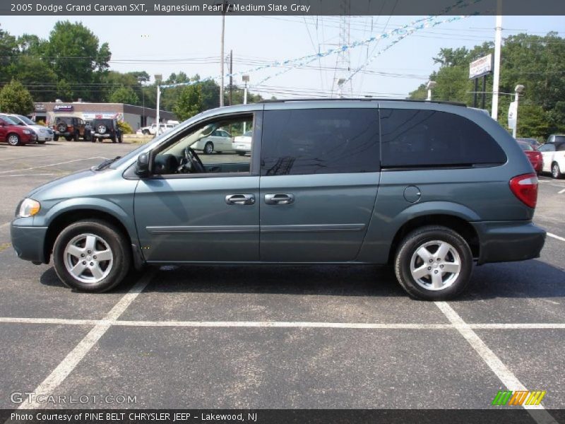 Magnesium Pearl / Medium Slate Gray 2005 Dodge Grand Caravan SXT