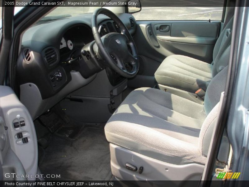 Magnesium Pearl / Medium Slate Gray 2005 Dodge Grand Caravan SXT