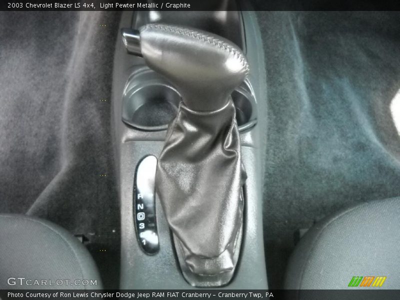 Light Pewter Metallic / Graphite 2003 Chevrolet Blazer LS 4x4