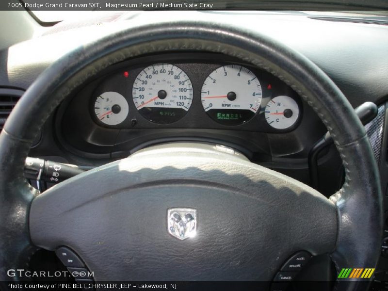 Magnesium Pearl / Medium Slate Gray 2005 Dodge Grand Caravan SXT