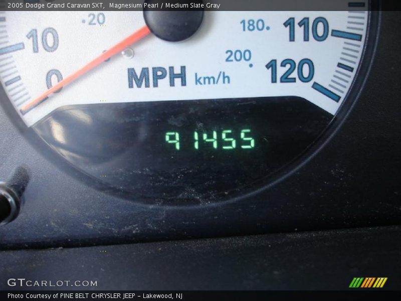 Magnesium Pearl / Medium Slate Gray 2005 Dodge Grand Caravan SXT