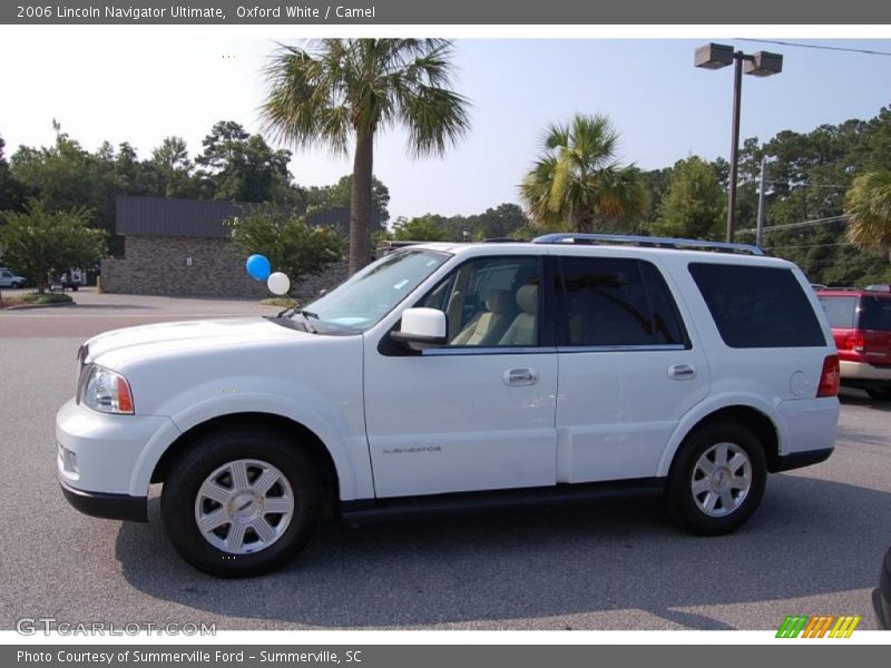 Oxford White / Camel 2006 Lincoln Navigator Ultimate