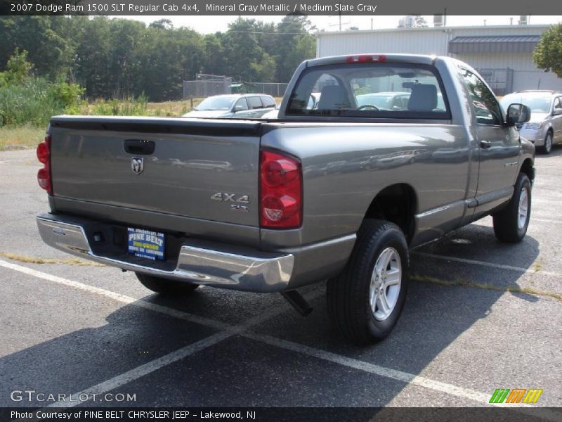 Mineral Gray Metallic / Medium Slate Gray 2007 Dodge Ram 1500 SLT Regular Cab 4x4