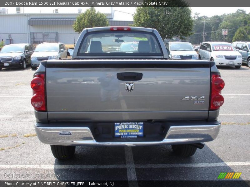 Mineral Gray Metallic / Medium Slate Gray 2007 Dodge Ram 1500 SLT Regular Cab 4x4