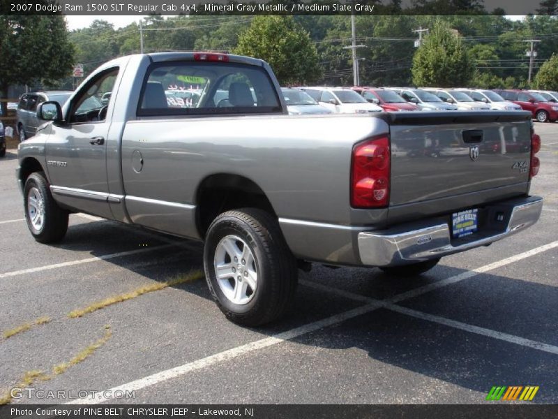 Mineral Gray Metallic / Medium Slate Gray 2007 Dodge Ram 1500 SLT Regular Cab 4x4