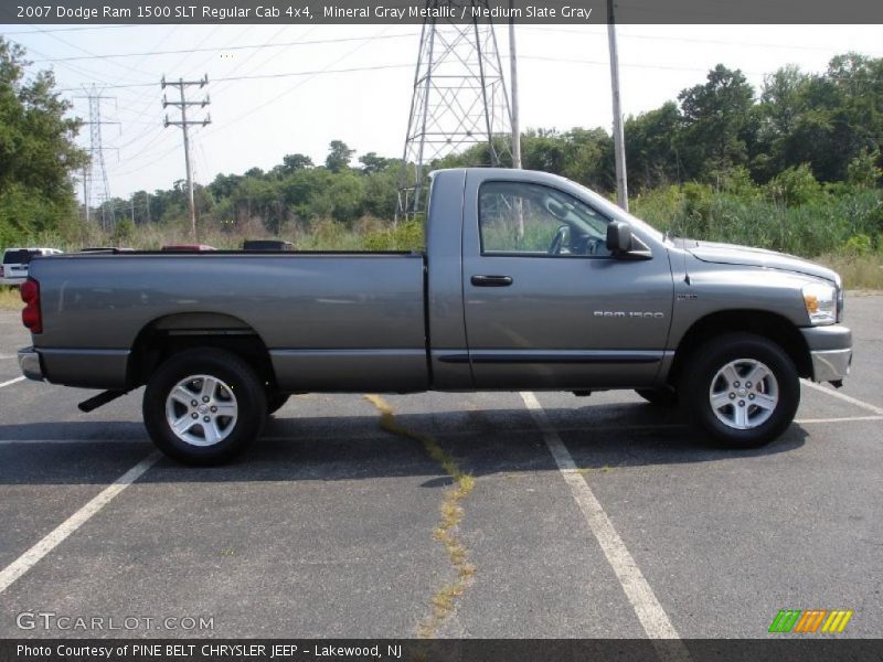 Mineral Gray Metallic / Medium Slate Gray 2007 Dodge Ram 1500 SLT Regular Cab 4x4