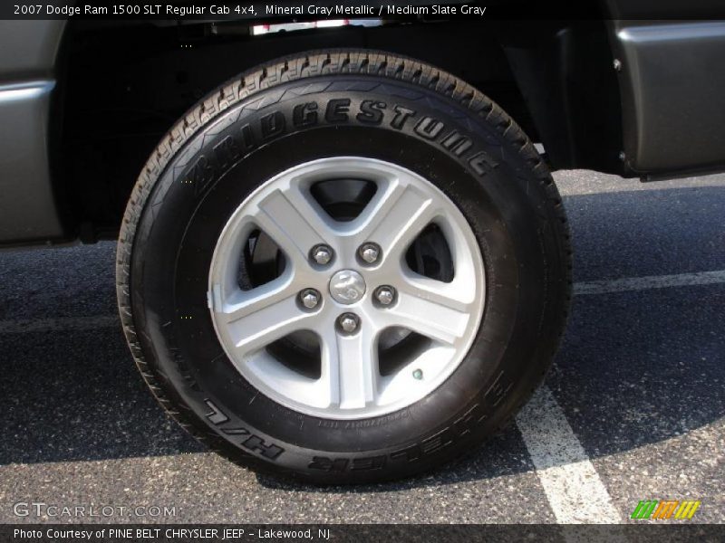 Mineral Gray Metallic / Medium Slate Gray 2007 Dodge Ram 1500 SLT Regular Cab 4x4