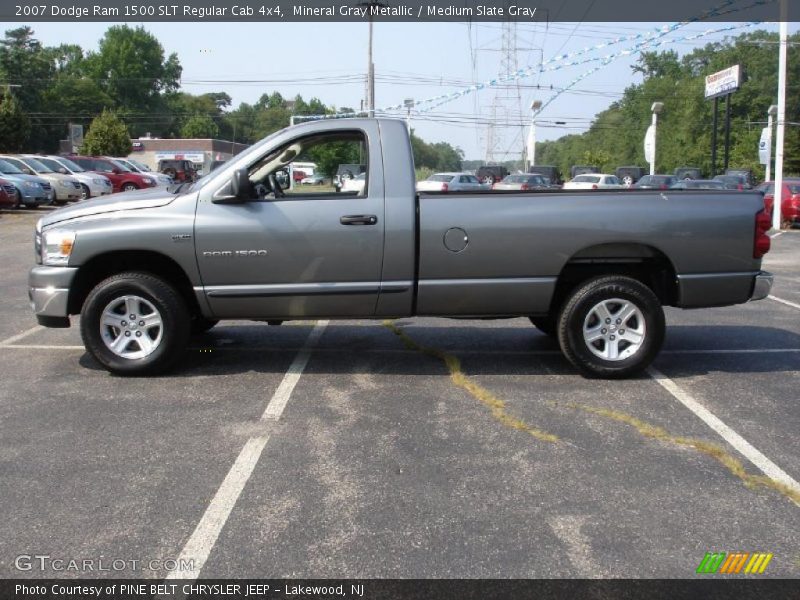 Mineral Gray Metallic / Medium Slate Gray 2007 Dodge Ram 1500 SLT Regular Cab 4x4
